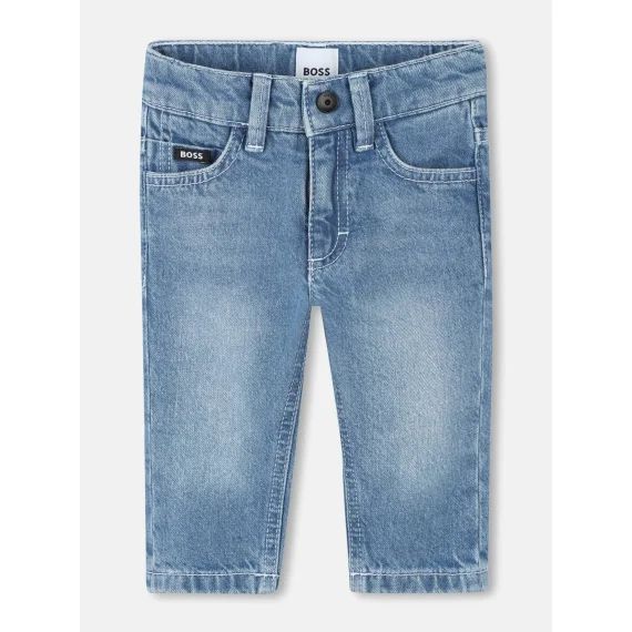 Jean À Poches Bleu