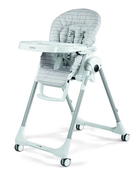 Chaise-Haute Peg Perego Prima Pappa Follow Me – Linear Grey