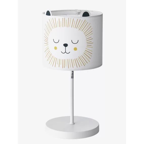 Lampe de chevet Lion beige