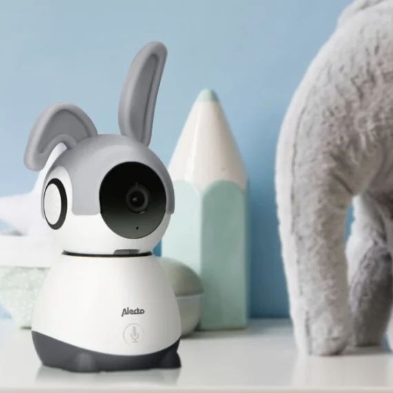 Babyphone Wifi avec caméra Smartbaby blanc et gris