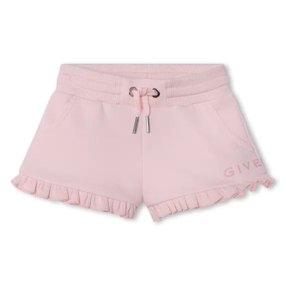 Short en molleton Fille Rose