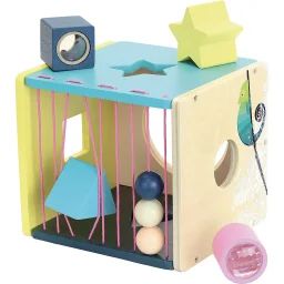 Boite À Formes D&rsquo;éveil Sous La Canopée Beige