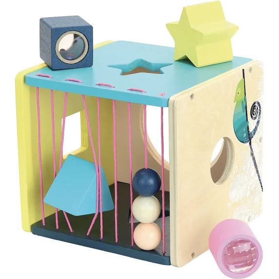 Boite À Formes D&rsquo;éveil Sous La Canopée Beige
