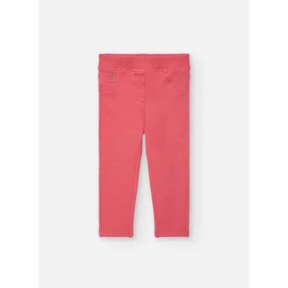Pantalon En Molleton Basic Rose