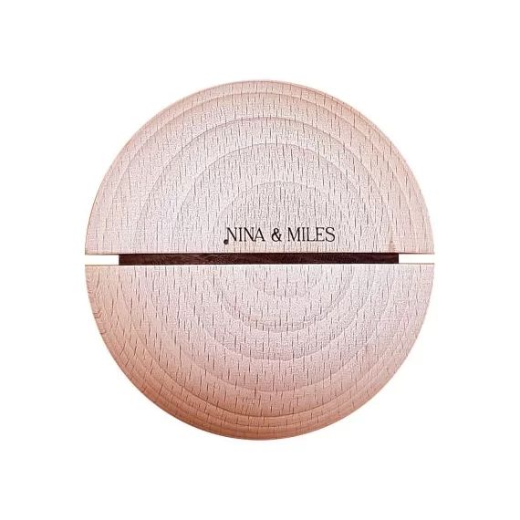 Boule sonore timbre blanc Montessori (70 mm)