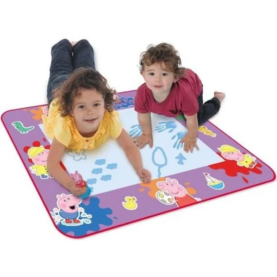 Tapis Aquadoodle Peppa Pig – Marque TOMY – Licence Peppa Pig – Pour Enfant Fille – Multicolore rose
