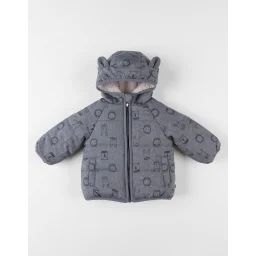 Veste Déperlante Groloudoux® Et Sherpa Gris