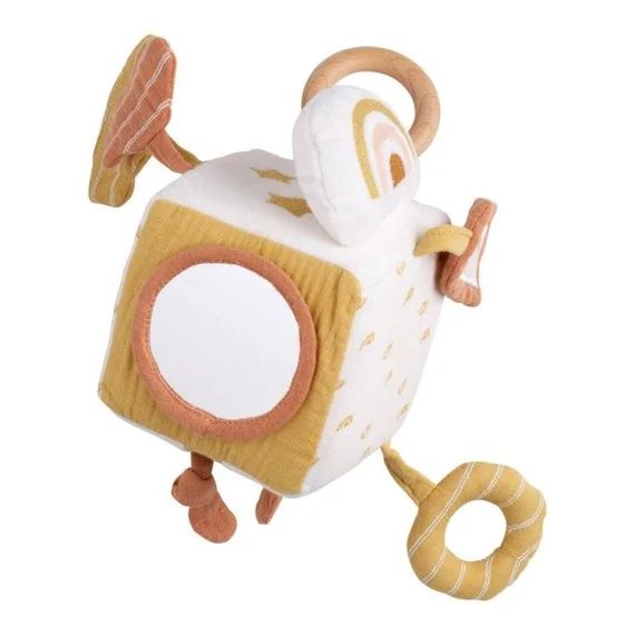 Cube d&rsquo;activités bébé blanc blanc