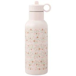 Gourde Isotherme Rose, Vert D&rsquo;eau, Blanc