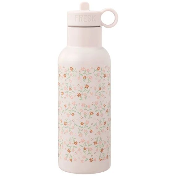 Gourde Isotherme Rose, Vert D&rsquo;eau, Blanc