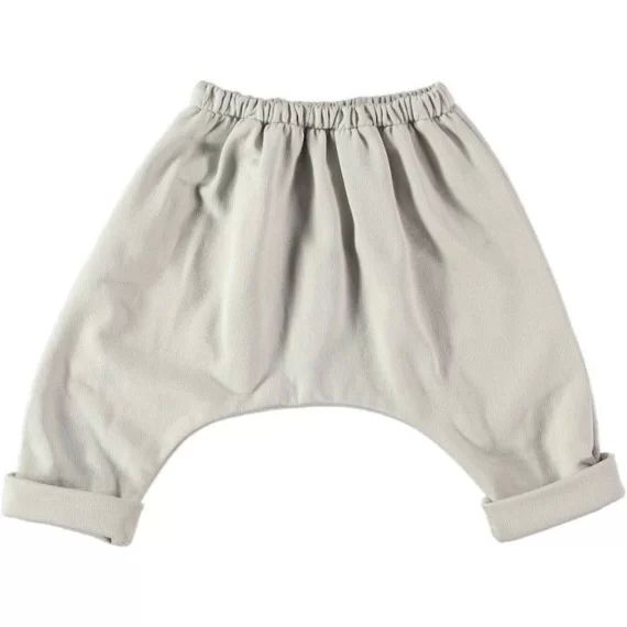 Pantalon bébé Baobab en molleton gris