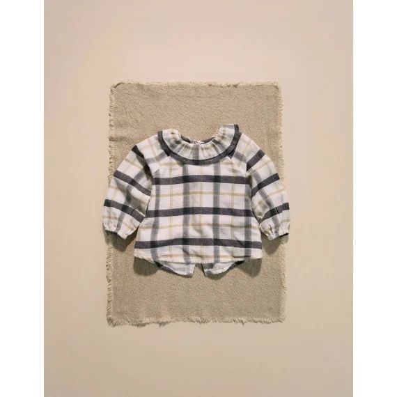 Chemise En Coton À Carreaux Brothers & Sisters Beige