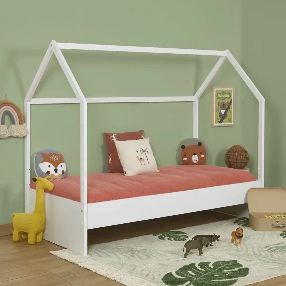 Lit Cabane Pika Blanc