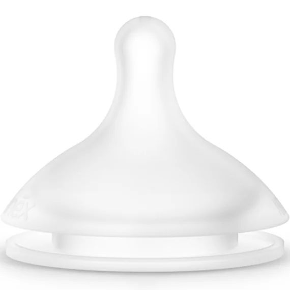 Lot de 2 tétines symétriques SX PRO en silicone débit S (6 mois)