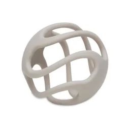 Anneau de dentition Balle Silicone Silicone Nougat beige
