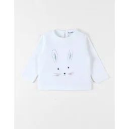 T-shirt Lapin, Jersey Beige