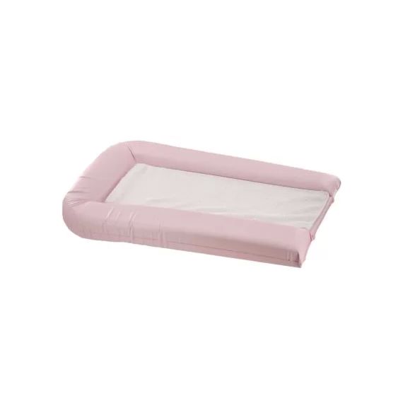Matelas à langer et 2 éponges rose clair (42 x 70 cm)