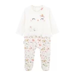 Pyjama bébé Petit Paradis blanc