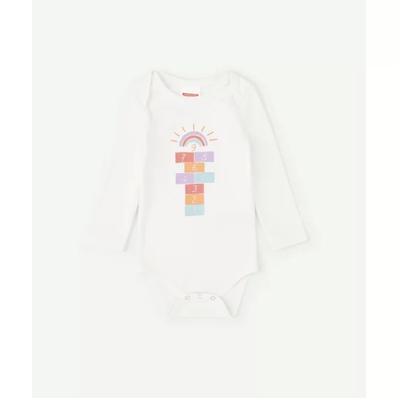 Body blanc thermolactyl 3 imprimé –  – Soldes