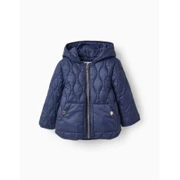 Parka Matelassée Bleu Foncé