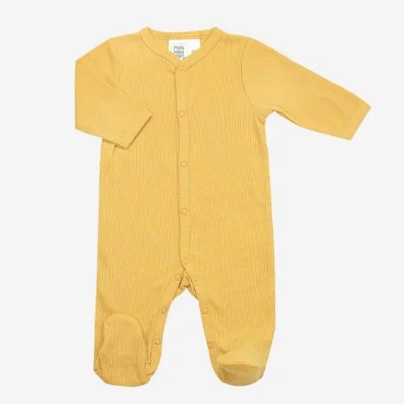 Pyjama Bébé – Trois Kilos Sept Jaune