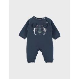 Combinaison Bébé En Tricot Bleu