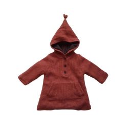 Manteau Burnou laine alpaga Fille ou Garçon 3 mois