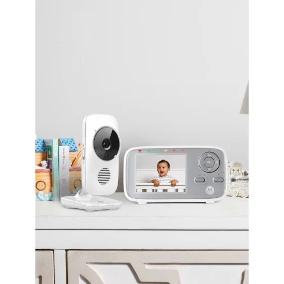 Babyphone vidéo sans fil VM 483 MOTOROLA blanc