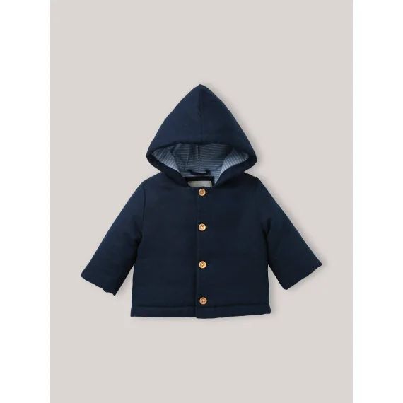 Veste-burnous Marine