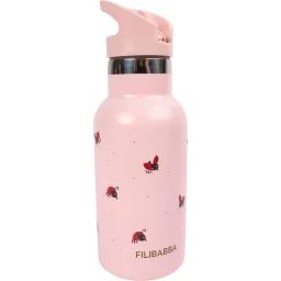 Gourde En Acier Inoxydable Little Wonders Rose, Rouge, Noir