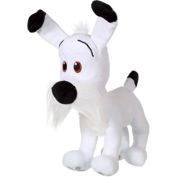 Animal en peluche – GIPSY – Idéfix et les Irréductibles Chien Idéfix – Blanc – 25 cm – Intérieur blanc
