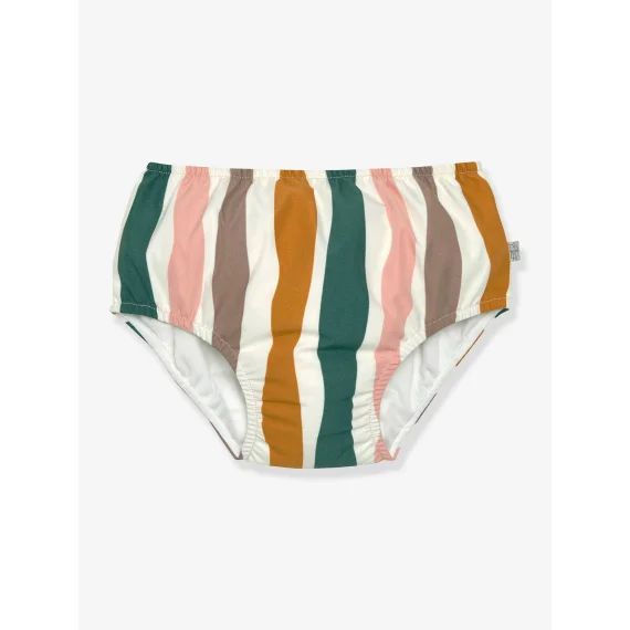 Maillot de bain couche bébé LÄSSIG rayé blanc