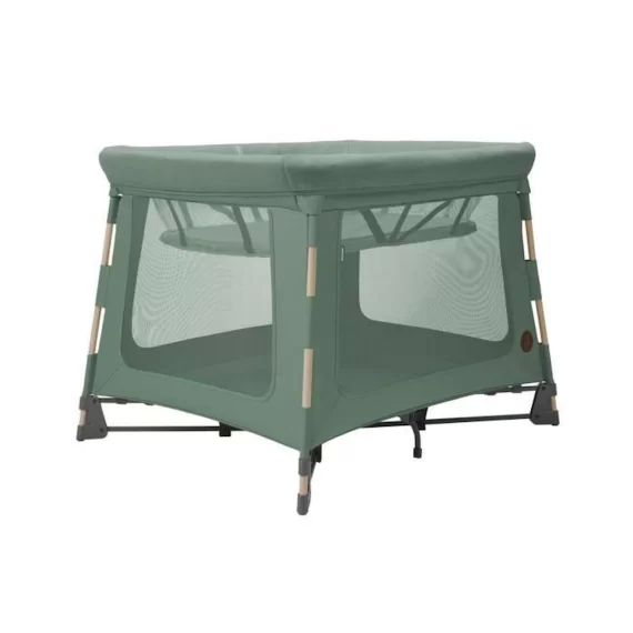 MAXI-COSI Swift ECO, Lit de voyage 3 en 1: Berceau, Lit et Parc, léger et pliable, De la naissance à 3.5 ans, Beyond Green vert