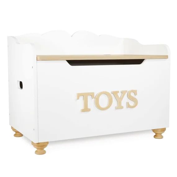 Coffre De Rangement Pour Jouets Blanc