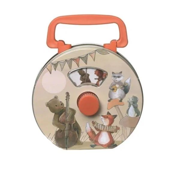 Radio boite a musique Egmont Toys – musiciens, pour enfant de 3 ans et plus blanc