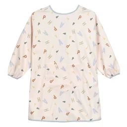 Tablier Imperméable Manches Longues Enfants – Happy Fruits Bleu Clair Multi-coloured