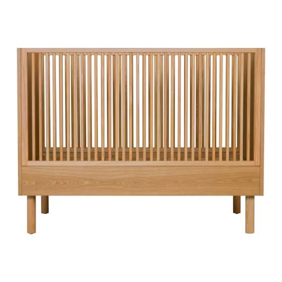 Lit à barreaux bébé 120x60cm Hai No Ki Naturel