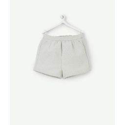 Short bébé fille vert avec surpiqûres couleur dorée –  – Soldes