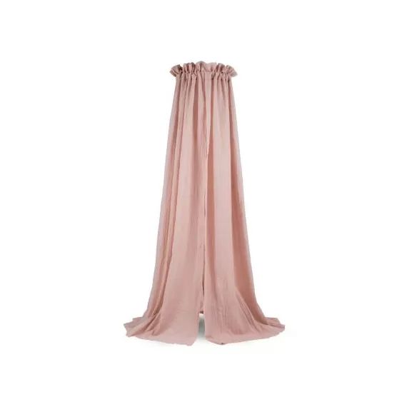 Ciel de lit rose pâle (155 cm)