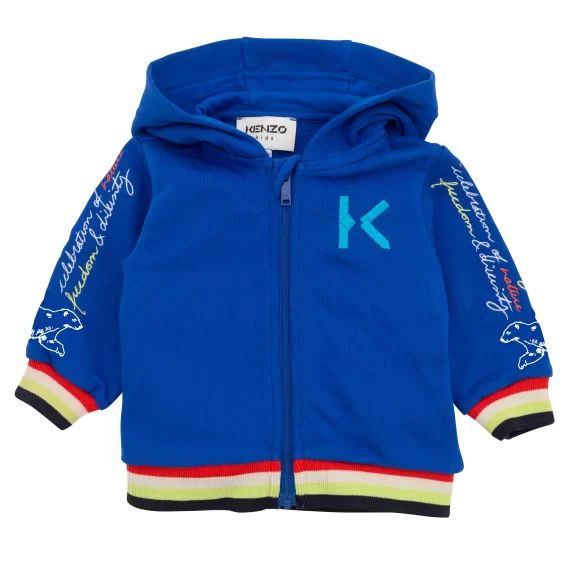 Ensemble de jogging molletonné Garçon Bleu