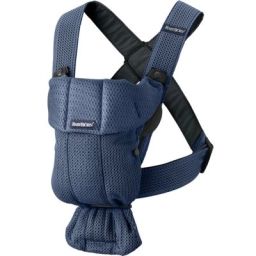 Porte bébé Mini tissu Mesh 3D bleu marine