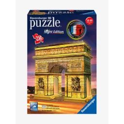 3D Arc de Triomphe illuminé – RAVENSBURGER bleu