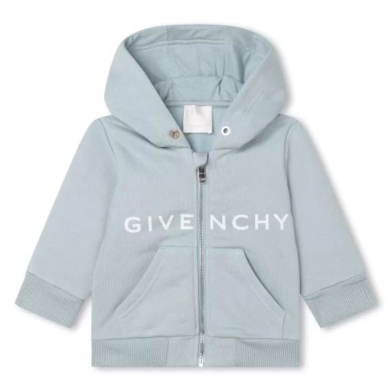 Cardigan à capuche Garçon Vert