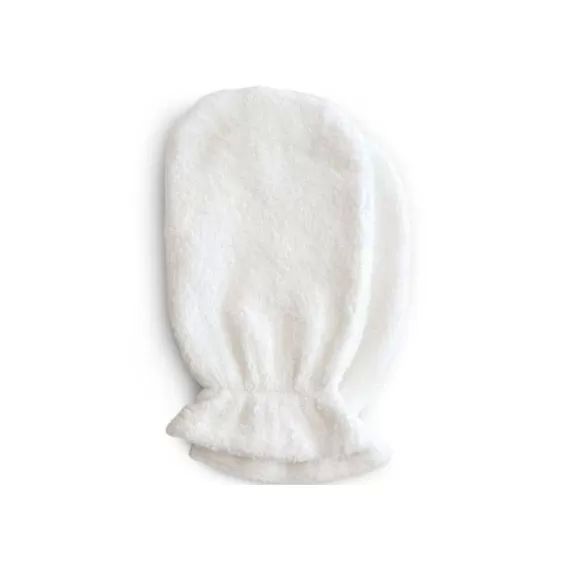 Lot de 2 gants de toilette en coton bio Pearl