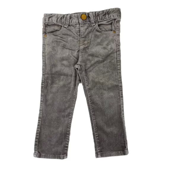 Pantalon fille velours 12-18 mois