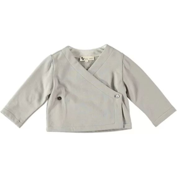 Cardigan bébé Butterfly gris