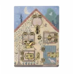 Tableau D’activités Avec Verrous Beige