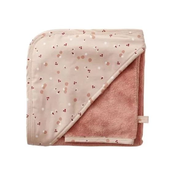 Cape de bain + gant Blooming day (70 x 70 cm)