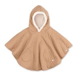 Poncho De Voyage – Pady Quilted – Teddy Beige