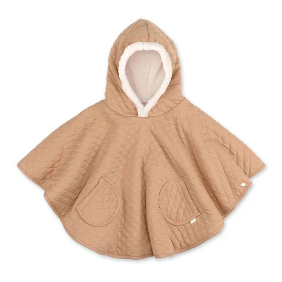 Poncho De Voyage – Pady Quilted – Teddy Beige